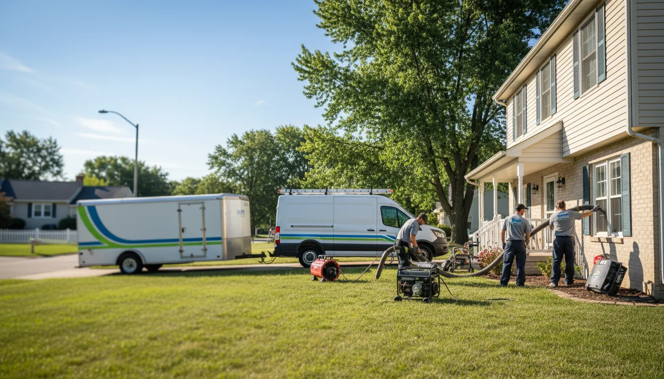 Flooded Basement Restoration And Cleanup With Repair in Reliance, WY near me